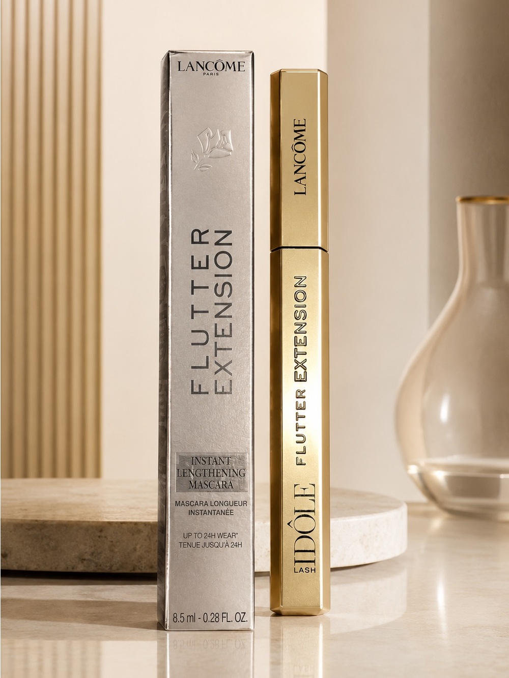 Lancôme Flutter Extension Mascara - Gold & Silver Packaging